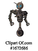 Robot Clipart #1672686 by Leo Blanchette