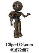 Robot Clipart #1672687 by Leo Blanchette