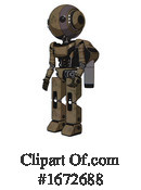 Robot Clipart #1672688 by Leo Blanchette