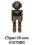 Robot Clipart #1672690 by Leo Blanchette