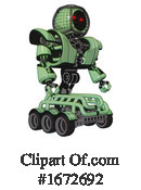 Robot Clipart #1672692 by Leo Blanchette