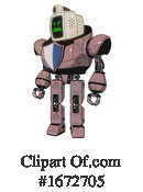 Robot Clipart #1672705 by Leo Blanchette