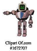 Robot Clipart #1672707 by Leo Blanchette