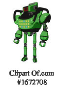 Robot Clipart #1672708 by Leo Blanchette
