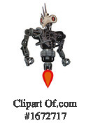 Robot Clipart #1672717 by Leo Blanchette