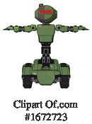 Robot Clipart #1672723 by Leo Blanchette