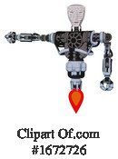 Robot Clipart #1672726 by Leo Blanchette