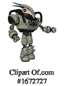 Robot Clipart #1672727 by Leo Blanchette