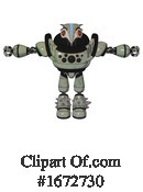Robot Clipart #1672730 by Leo Blanchette