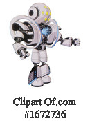 Robot Clipart #1672736 by Leo Blanchette