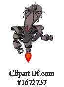 Robot Clipart #1672737 by Leo Blanchette
