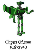 Robot Clipart #1672740 by Leo Blanchette