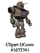 Robot Clipart #1672741 by Leo Blanchette