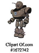 Robot Clipart #1672742 by Leo Blanchette