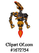 Robot Clipart #1672754 by Leo Blanchette