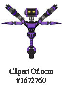Robot Clipart #1672760 by Leo Blanchette