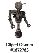 Robot Clipart #1672763 by Leo Blanchette