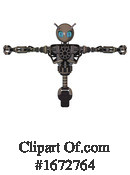 Robot Clipart #1672764 by Leo Blanchette