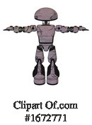 Robot Clipart #1672771 by Leo Blanchette