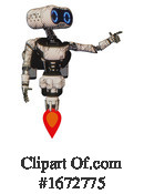 Robot Clipart #1672775 by Leo Blanchette