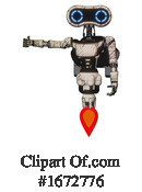 Robot Clipart #1672776 by Leo Blanchette