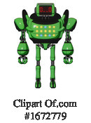Robot Clipart #1672779 by Leo Blanchette