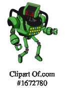 Robot Clipart #1672780 by Leo Blanchette