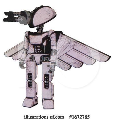Royalty-Free (RF) Robot Clipart Illustration by Leo Blanchette - Stock Sample #1672785