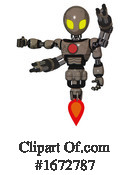 Robot Clipart #1672787 by Leo Blanchette