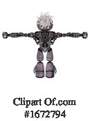 Robot Clipart #1672794 by Leo Blanchette
