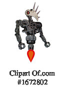 Robot Clipart #1672802 by Leo Blanchette