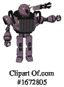 Robot Clipart #1672805 by Leo Blanchette