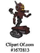 Robot Clipart #1672813 by Leo Blanchette