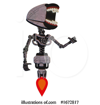 Royalty-Free (RF) Robot Clipart Illustration by Leo Blanchette - Stock Sample #1672817