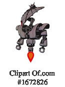 Robot Clipart #1672826 by Leo Blanchette