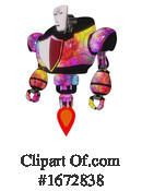 Robot Clipart #1672838 by Leo Blanchette