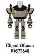 Robot Clipart #1672848 by Leo Blanchette
