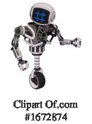 Robot Clipart #1672874 by Leo Blanchette