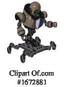 Robot Clipart #1672881 by Leo Blanchette