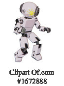 Robot Clipart #1672888 by Leo Blanchette