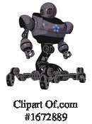 Robot Clipart #1672889 by Leo Blanchette