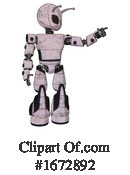 Robot Clipart #1672892 by Leo Blanchette