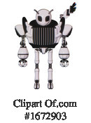 Robot Clipart #1672903 by Leo Blanchette