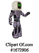 Robot Clipart #1672906 by Leo Blanchette