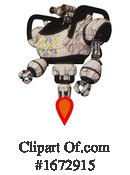 Robot Clipart #1672915 by Leo Blanchette