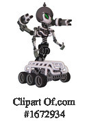 Robot Clipart #1672934 by Leo Blanchette