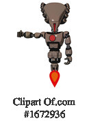 Robot Clipart #1672936 by Leo Blanchette