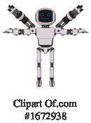 Robot Clipart #1672938 by Leo Blanchette