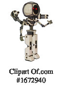 Robot Clipart #1672940 by Leo Blanchette