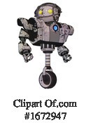 Robot Clipart #1672947 by Leo Blanchette